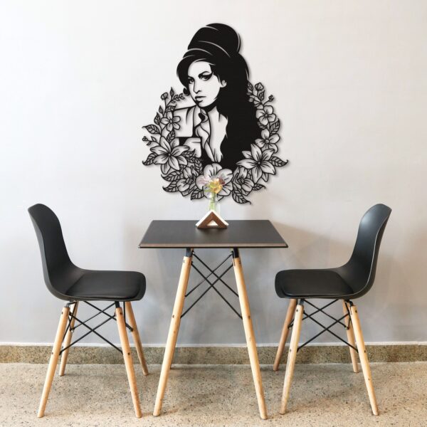 MUSIC ICON-INSPIRED METAL WALL ART