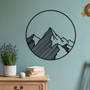 THE MOUNTAINS METAL WALL ART - Image 2