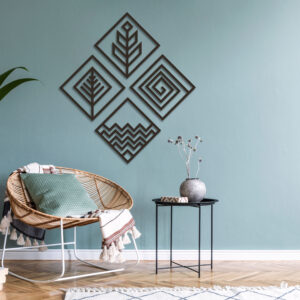 FOUR ELEMENTS Metal Wall Art - Image 3