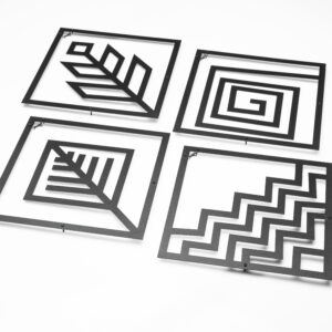 FOUR ELEMENTS Metal Wall Art - Image 7