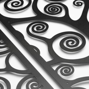 SPIRAL TREE METAL WALL ART - Image 6